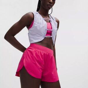 Lululemon Fast and Free. Size 8. Raspberry coulis